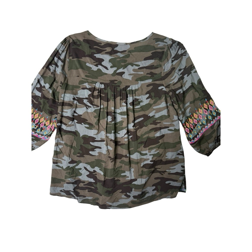 Elegant Savanna Jane Women's Brand New Embroidered Blouse Size Small - Picture 13 of 14
